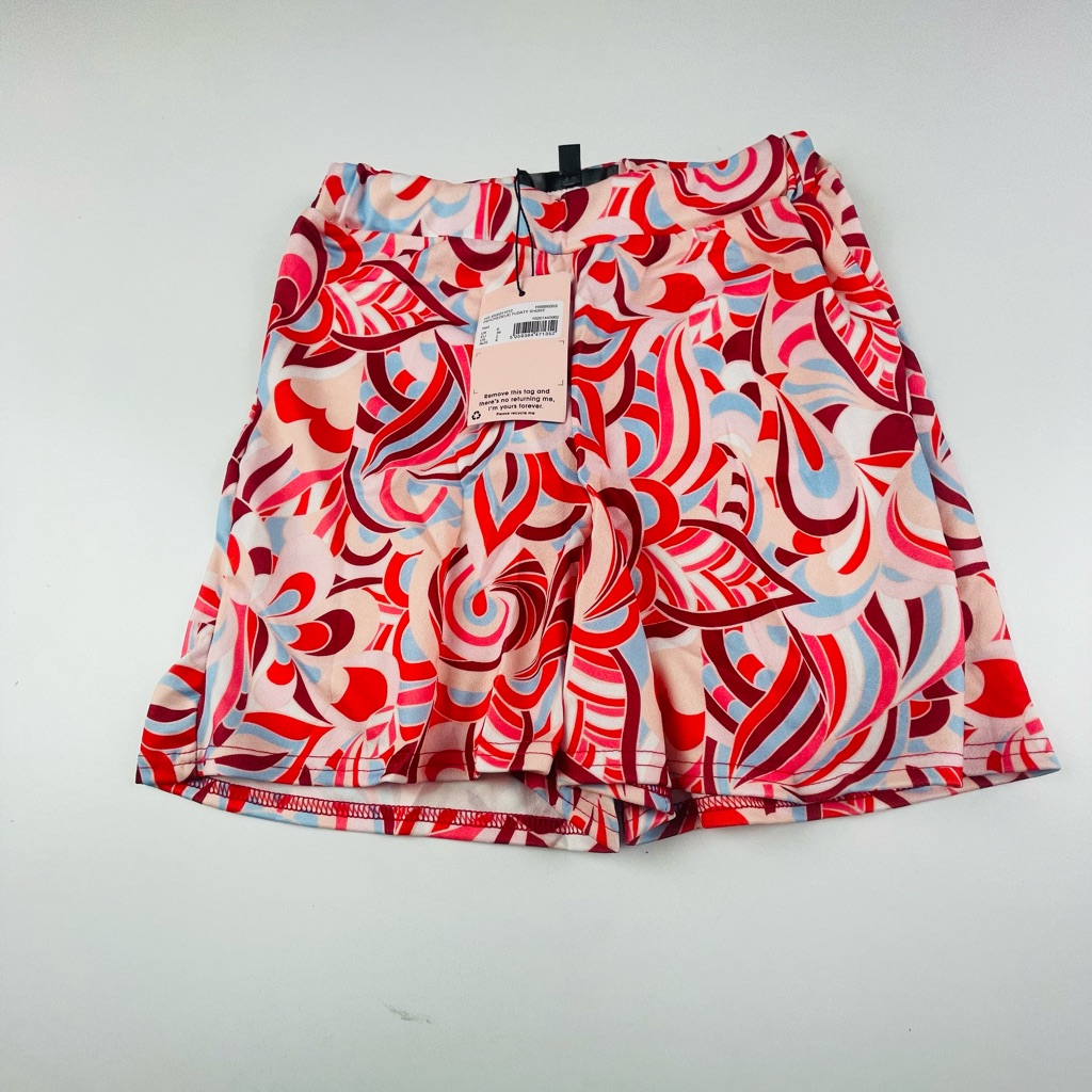 Psychedelic Floaty Short Red
